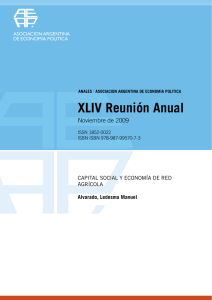 XLIV Reunión Anual - Asociación Argentina de Economía Política
