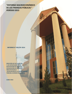 Informe No. 002-DF-2014 Entorno Macroeconómico de las Finanzas