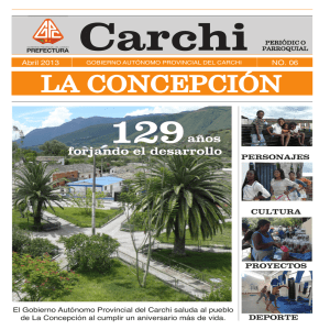 la concepción - Prefectura del Carchi