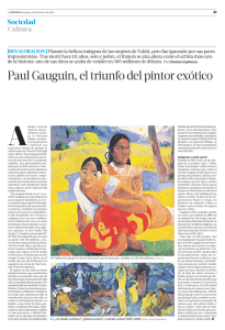 Paul Gauguin, el triunfo del pintor exótico