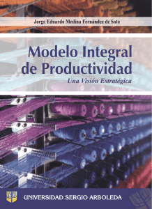 Modelo integral de productividad - Universidad Sergio Arboleda