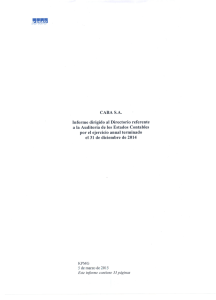 Notas a los Estados Contables al 31 de diciembre de 2014