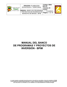 manual del banco de programas y proyectos de inversión