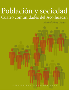 Población y sociedad - Universidad Iberoamericana