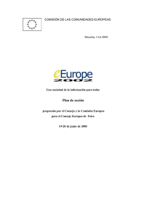 eEurope 2002 - Portal de Administración Electrónica