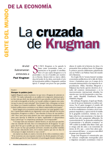 La cruzada de Krugman