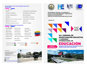 Autoridades de la Universidad Central de Venezuela Comité
