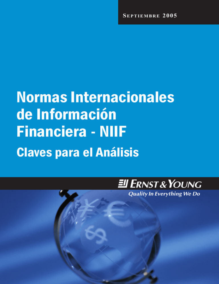 Normas Internacionales De Información Financiera