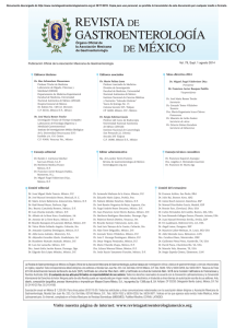 Staff - Revista de Gastroenterología de México