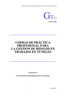 código de práctica profesional para la gestion de riesgos en