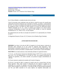 Sentencia del Tribunal Supremo sobre No aptitud y despido