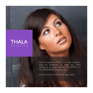Catálogo General THALA