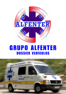 vehiculos alfenter - alfenter ambulancias urgencias medicas grupo