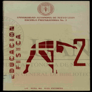 Educación física II - Universidad Autónoma de Nuevo León