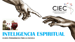 85. INTELIGENCIA ESPIRITUAL. CLAVES PARA LA ESCUELA