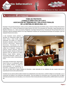 Boletin 02 Mayo - Junio 2013.cdr - Tribunal Estatal Electoral de