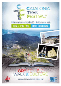 Programa CTF - Catalonia Trek Festival