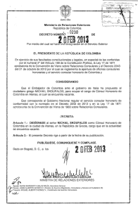 decreto 238 del 20 de febrero de 2013
