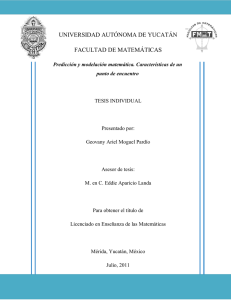 universidad autónoma de yucatán facultad de matemáticas