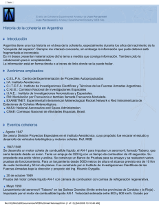 Historia de la cohetería en Argentina.