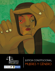 justicia constitucional mujeres y genero