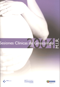 Sesiones Clínicas 2004 de ginecología