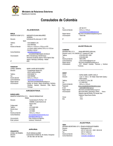 Consulados de Colombia - The Forest Carbon Partnership Facility