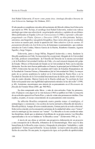 184 José Rafael Echeverría. El morir como pauta ética. Antología