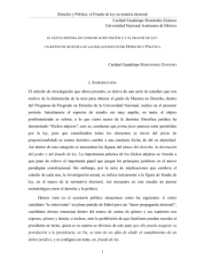 El nuevo sistema de comunicación política y fraude de ley