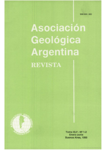1990 - Vol. 55,No. 1-2 - Asociación Geológica Argentina