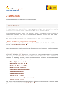 Buscar empleo - Administracion.gob.es