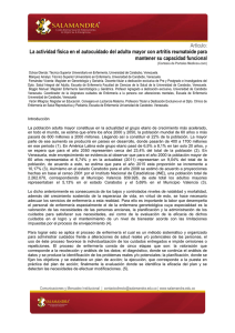 Ok 06 Enero -12 La actividad física en el adulto mayor