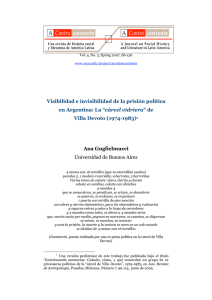Visibilidad e invisibilidad de la prisi&oacute;n pol&iacute;tica en Argentina: La