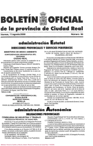OFICIAL BOLETI N do la provincia do Ciudad Real