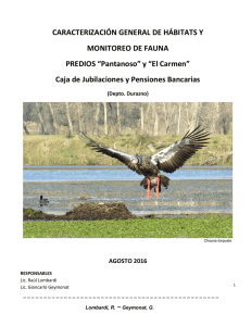 Monitoreo de flora y fauna, Centro Forestal N°2