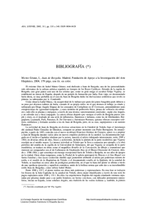 BIBLIOGRAFÍA (*) - Archivo Español de Arte
