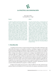 la política de innovación - Universitat Rovira i Virgili