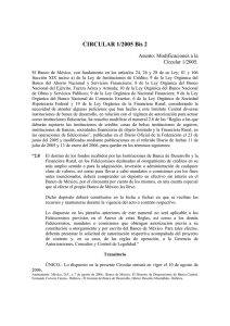 CIRCULAR 1/2005 Bis 2 - Asociación de Bancos de México
