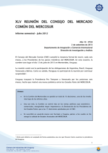 XLV Reunión - Cámara de Industrias del Uruguay