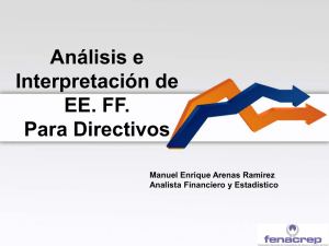 Análisis de Estados Financieros para Directivos Leer Mensaje.