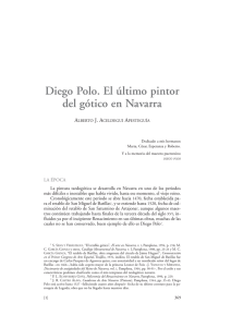 Diego Polo. El último pintor del gótico en Navarra.