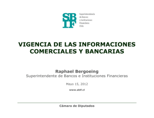 SBIF.cl - Vigencia de las Informaciones Comerciales y Bancarias