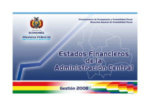 gestion 2007 - Ministerio de Economía y Finanzas