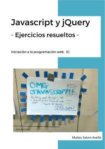 Javascript y jQuery