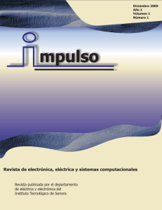 Revista de electrónica, y sistemas computacionales eléctrica