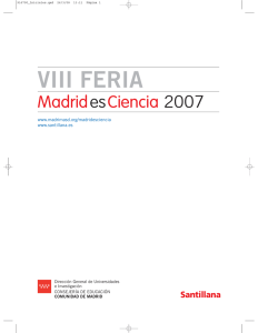 VIII Feria Madrid es Ciencia