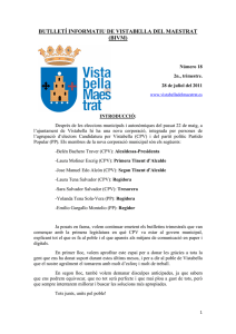 Butlletí 18 - Ajuntament de Vistabella del Maestrat