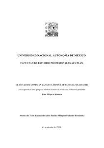 UNIVERSIDAD NACIONAL AUTÓNOMA DE MÉXICO.