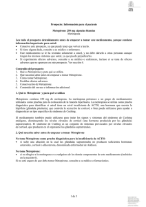 1 de 5 Prospecto - Agencia Española de Medicamentos y Productos