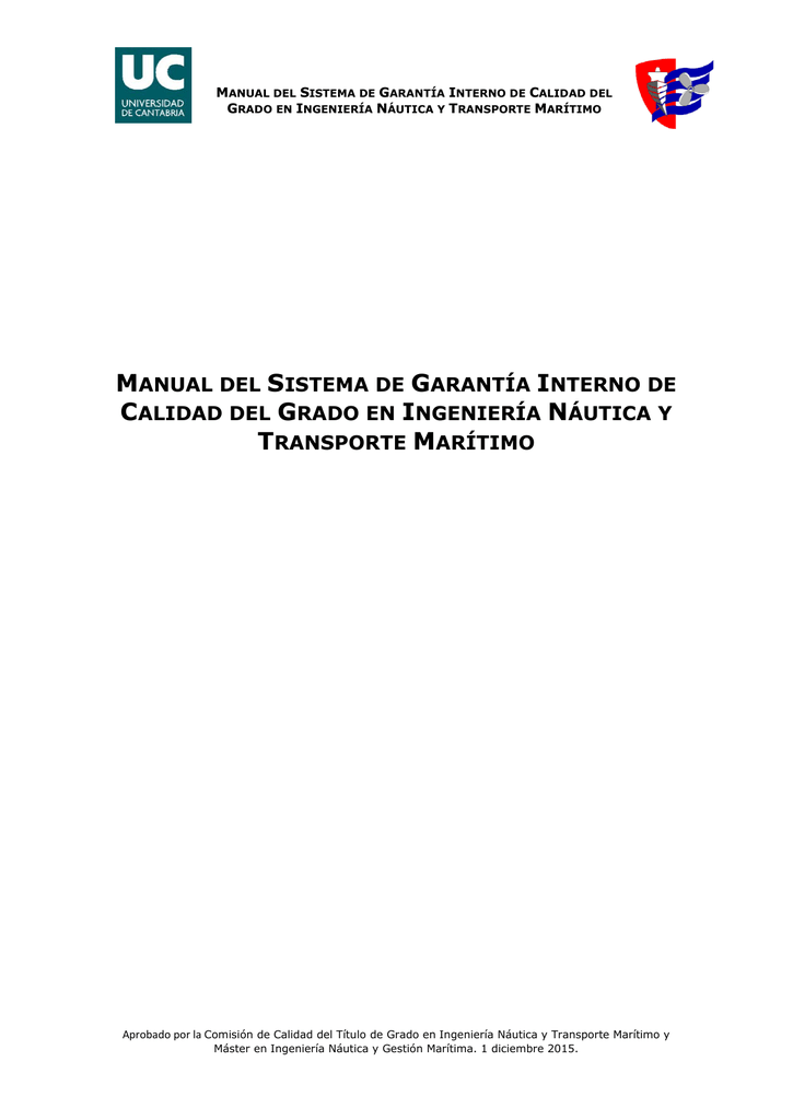 Manual Grado En Ingenieria Nautica Y Transporte Maritimo